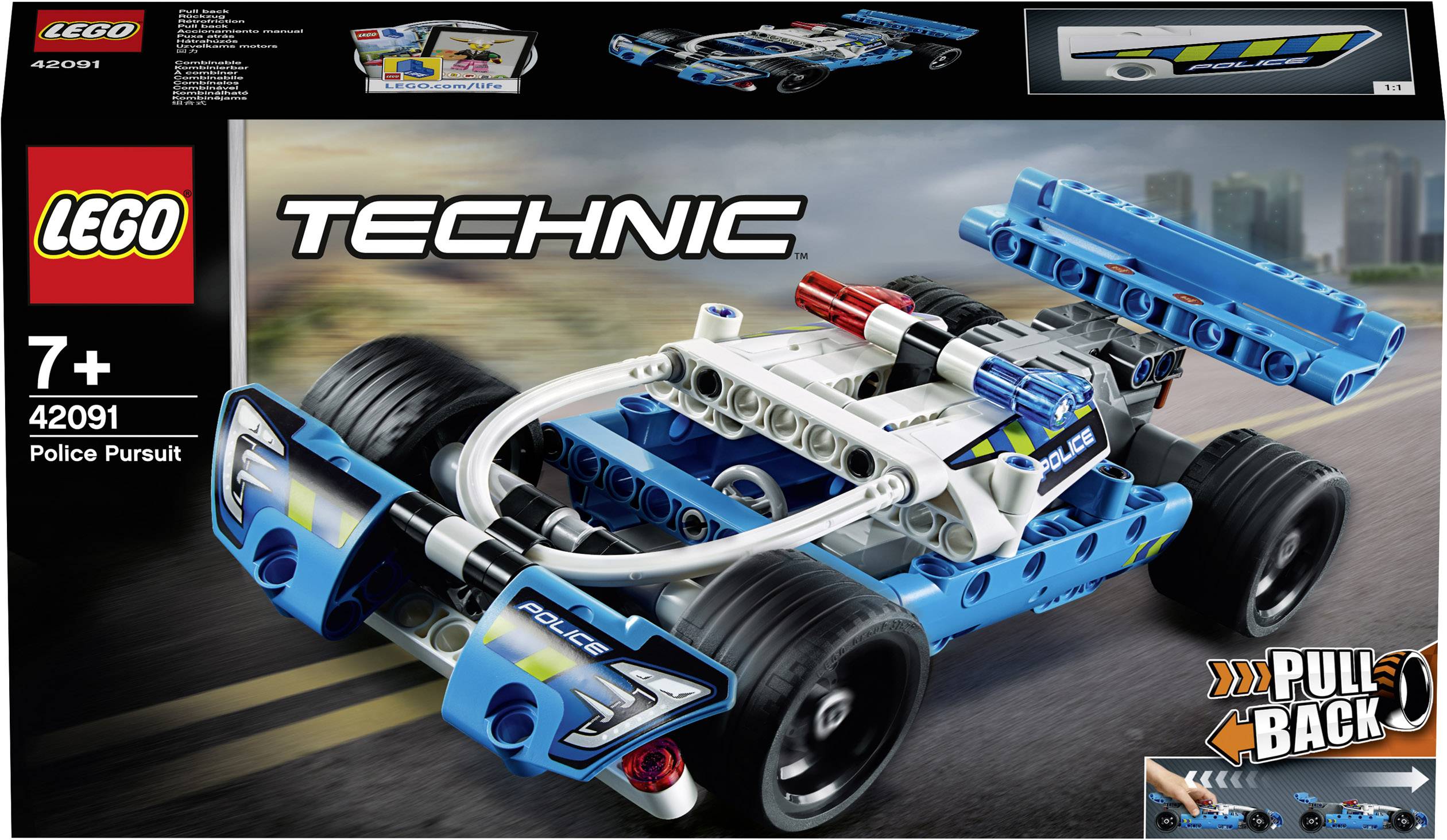 42091 LEGO® TECHNIC Polizei-Verfolgungsjagd