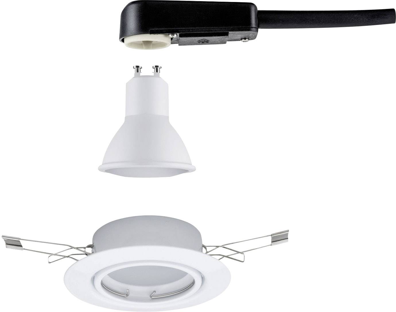 Paulmann 93411 Base Einbauleuchte LED GU10 5W Weiß