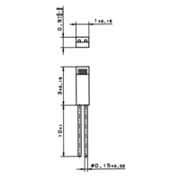 Yageo Nexensos 32208721 M310 PT100 Temperatursensor -70 bis +500 °C 100 Ω 3850 ppm/K radial bedrahtet Yageo Nexensos 32208721 M310 PT100 Temperatursensor -70 bis +500 °C 100 Ω 3850 ppm/K radial bedrahtet
