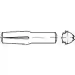 TOOLCRAFT TO-5437851 Steckkerbstift 4 mm Stahl 100 St. TOOLCRAFT TO-5437851 Steckkerbstift 4 mm Stahl 100 St.
