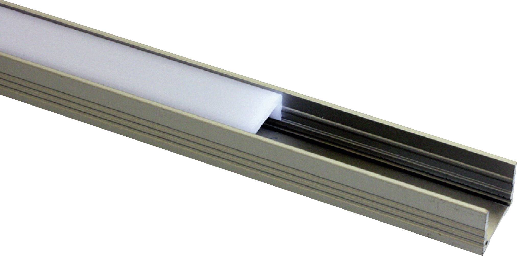 Barthelme 62399201 62399201 Profil Aluminium (L x B x H) 1000 x 18.4 x 13mm 1St.