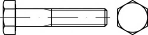 Image of TOOLCRAFT TO-5442339 Sechskantschraube 38mm 38mm Außensechskant 83931 Stahl 100St.