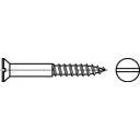 TOOLCRAFT TO-5446935 Senk-Holzschraube 3.5mm 40mm Schlitz DIN 97 Messing 200St.