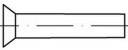 TOOLCRAFT TO-5448846 Senkniete 2.5 mm 1000 St.