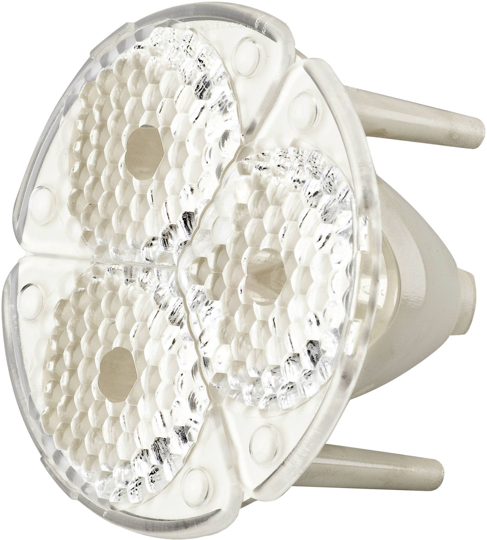 Barthelme FS3-M1-SSP5II-H LED-Optik Klar, Geriffelt Transparent, Weiß 25° Anzahl LEDs (max.): 3 Für LED: Seoul Semiconductor®
