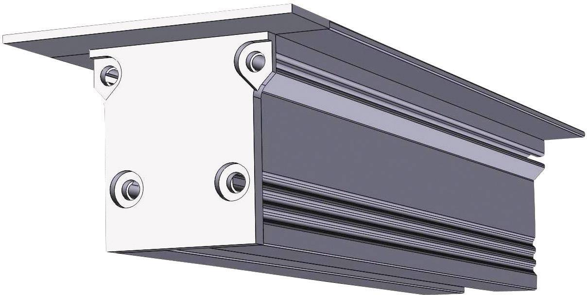 Barthelme 62399810 Profil Aluminium (L x B x H) 1000 x 25 x 35 mm 1 Set