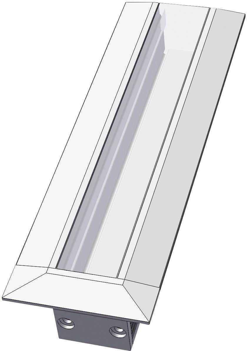 Barthelme 62399810 Profil Aluminium (L x B x H) 1000 x 25 x 35 mm 1 Set