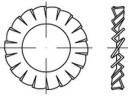 TOOLCRAFT Unterlegscheibe Edelstahl A1 1000 St. TO-5453961
