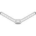 TOOLCRAFT TO-5454789 Knebelmuttern M24 DIN 80701 Messing 1 St.