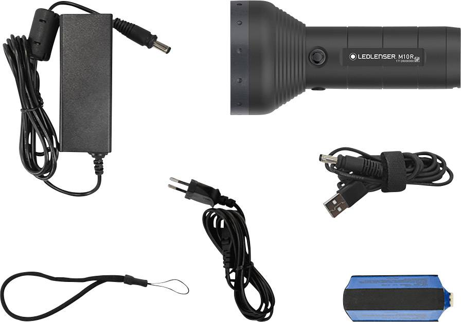 Ledlenser M10R LED Taschenlampe akkubetrieben 3000lm 96h 620g