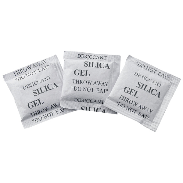 Silica gel sachet 10 g (L x W x H) 80 x 45 x 3 mm Transparent Silica gel 10 pc(s)