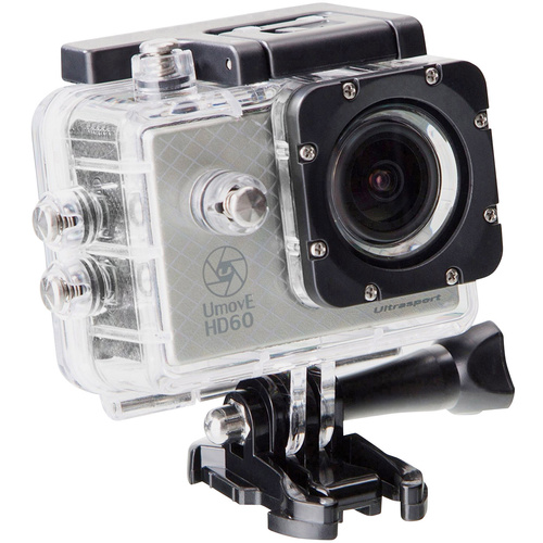 Action Cam Ultrasport HD60 Silver Basic Full-HD, Wasserfest