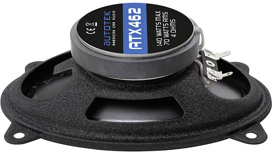 Autotek ATX 462 2-Wege Einbau-Lautsprecher 140W Inhalt: 1St.