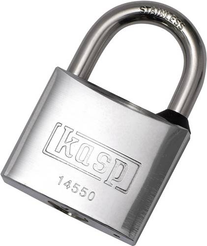 Kasp K14540D Vorhängeschloss 40 mm verschieden schließend Edelstahl Schlüsselschloss