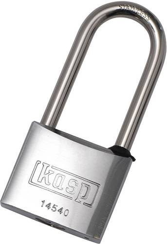 Kasp K14540L50D Vorhängeschloss 40 mm verschieden schließend Edelstahl Schlüsselschloss