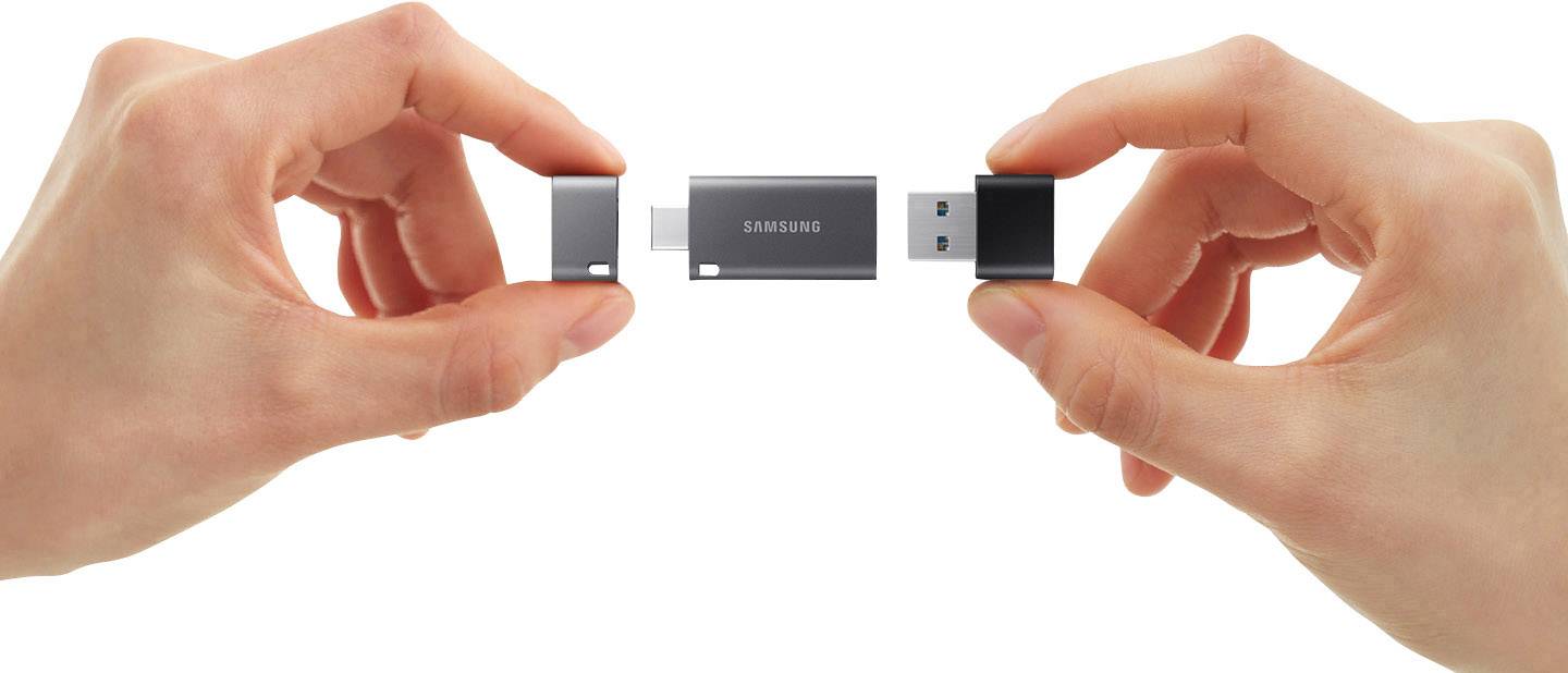 Samsung DUO Plus USB-Zusatzspeicher Smartphone/Tablet 64 GB USB 3.2 Gen 2 (USB 3.1), USB-C®