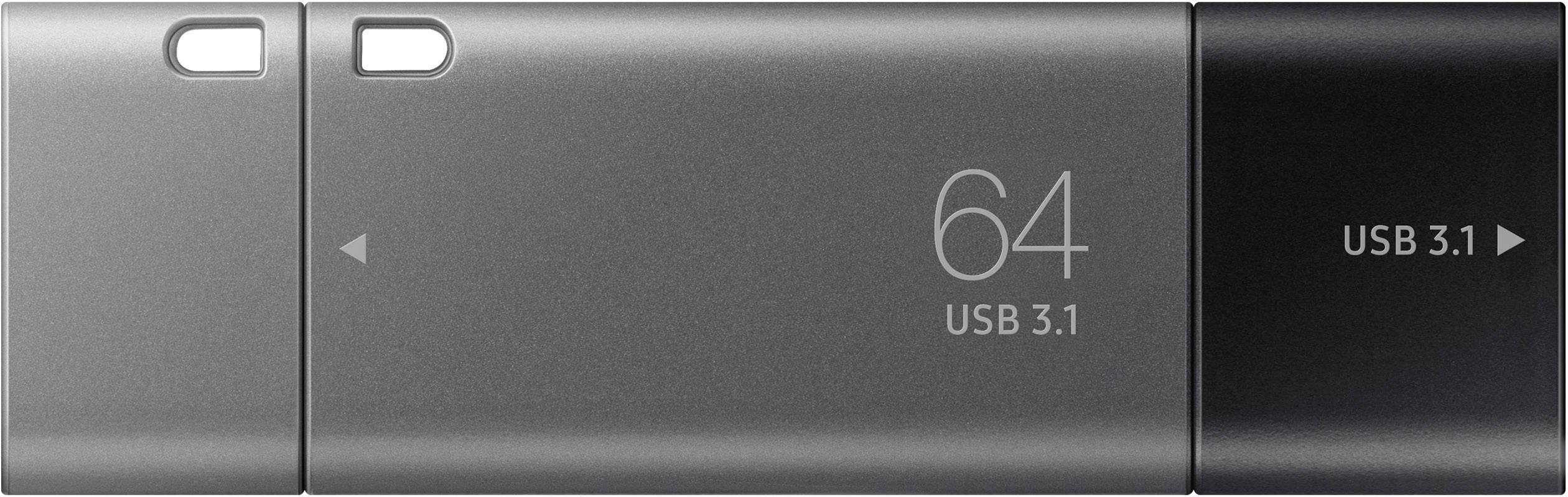 Samsung DUO Plus USB-Zusatzspeicher Smartphone/Tablet 64 GB USB 3.2 Gen 2 (USB 3.1), USB-C®