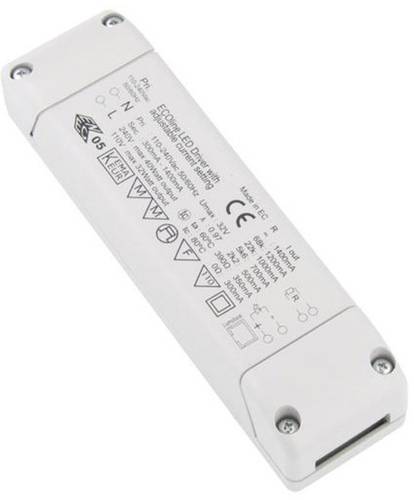 ECOline 300-1400mA LED-Treiber Konstantstrom 0.3 - 1.4A 16 - 32 V/DC nicht dimmbar, Möbel
