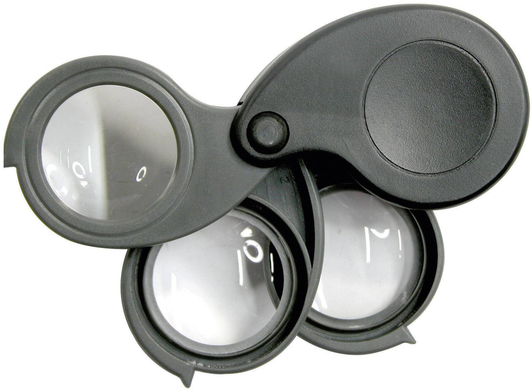 Conrad Components 182038 Magnifier5.10.15x Vergrößerungsfaktor: 5 x, 10 x, 15 x Linsengröße: (Ø) 27 mm