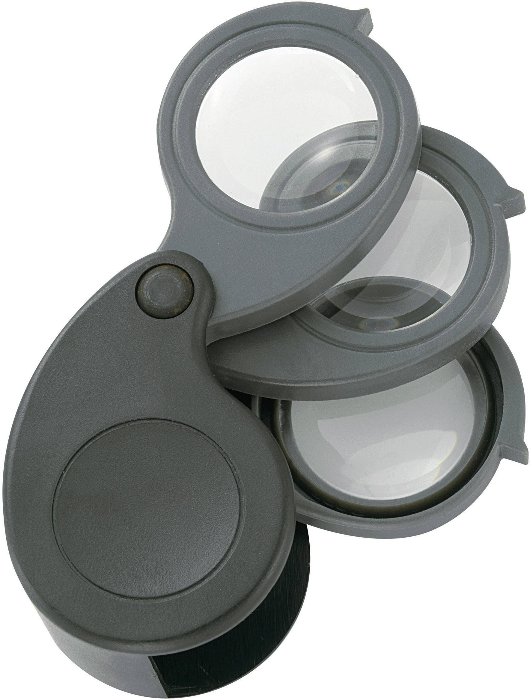 TRU COMPONENTS Elektroniker-Lupe  Linsen-Durchmesser: 27 mm 1 St. Magnifier5.10.15x  (L x B x H) 61 x 42 x 28 mm