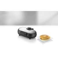 Unold 48165 Doppel- Pancake-Maker Schwarz, Edelstahl Unold 48165 Doppel- Pancake-Maker Schwarz, Edelstahl