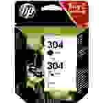 HP 304 Druckerpatrone Kombi-Pack Original Schwarz, Cyan, Magenta, Gelb 3JB05AE Tinte