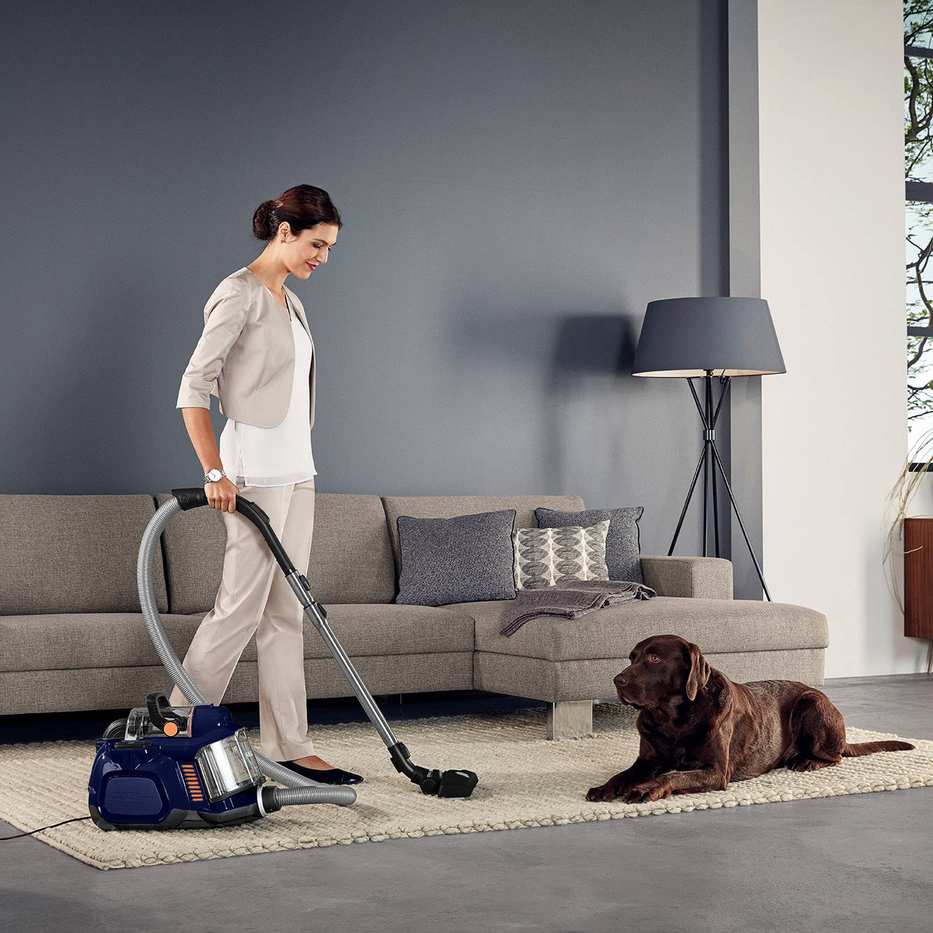 AEG LX7 SP Cyclonic Staubsauger 750 W Beutellos