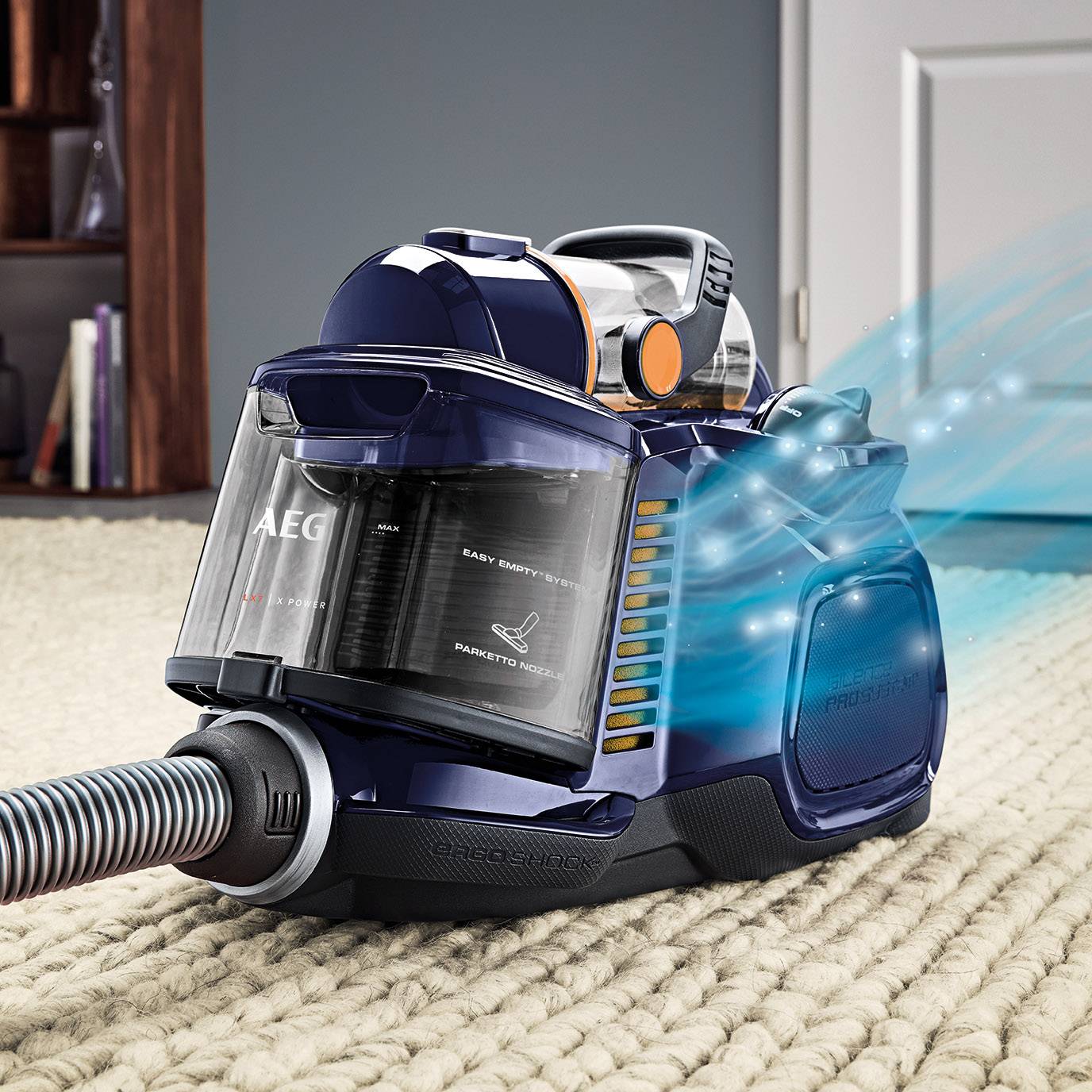 AEG LX7 SP Cyclonic Staubsauger 750 W Beutellos