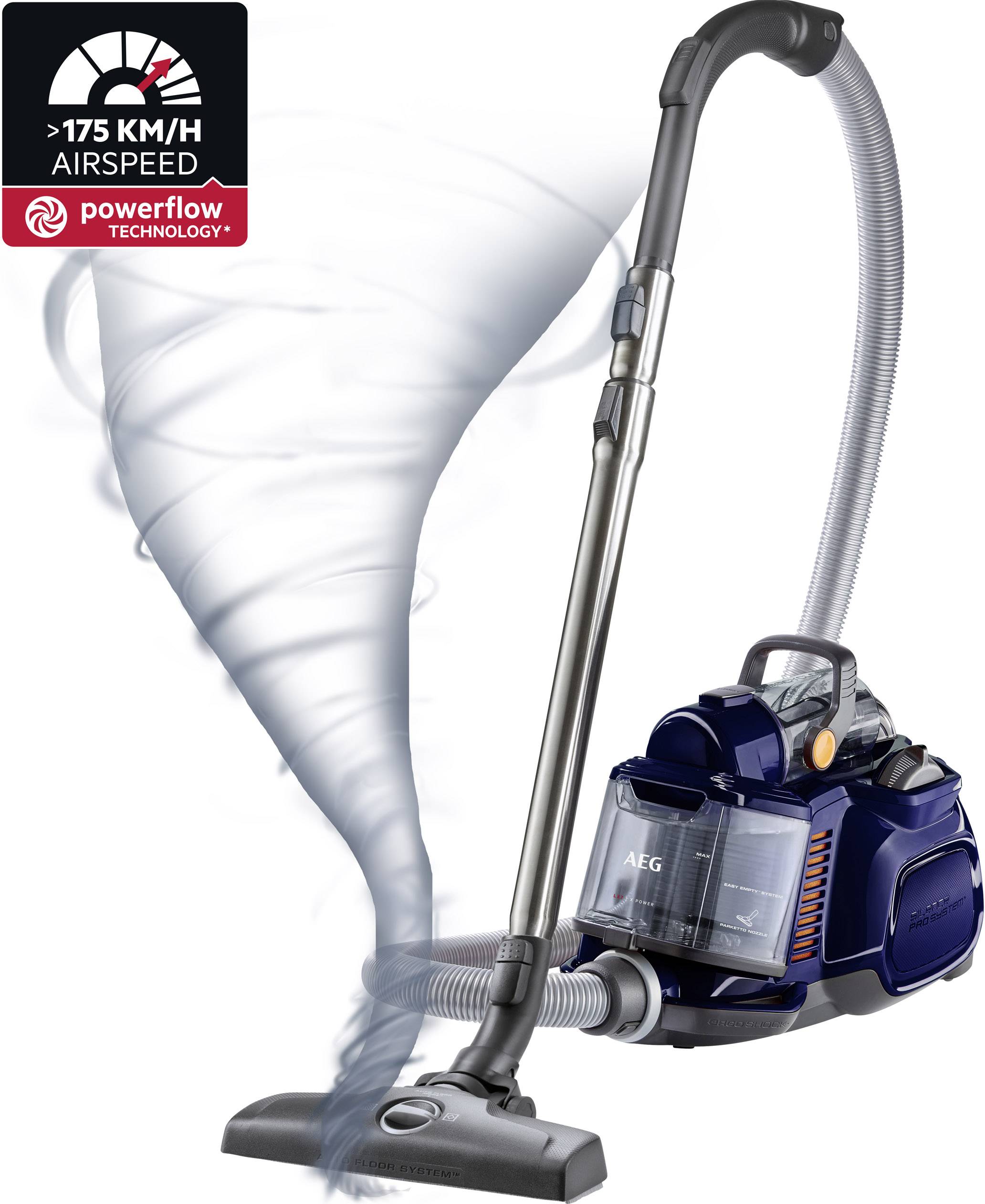 AEG LX7 SP Cyclonic Staubsauger 750 W Beutellos