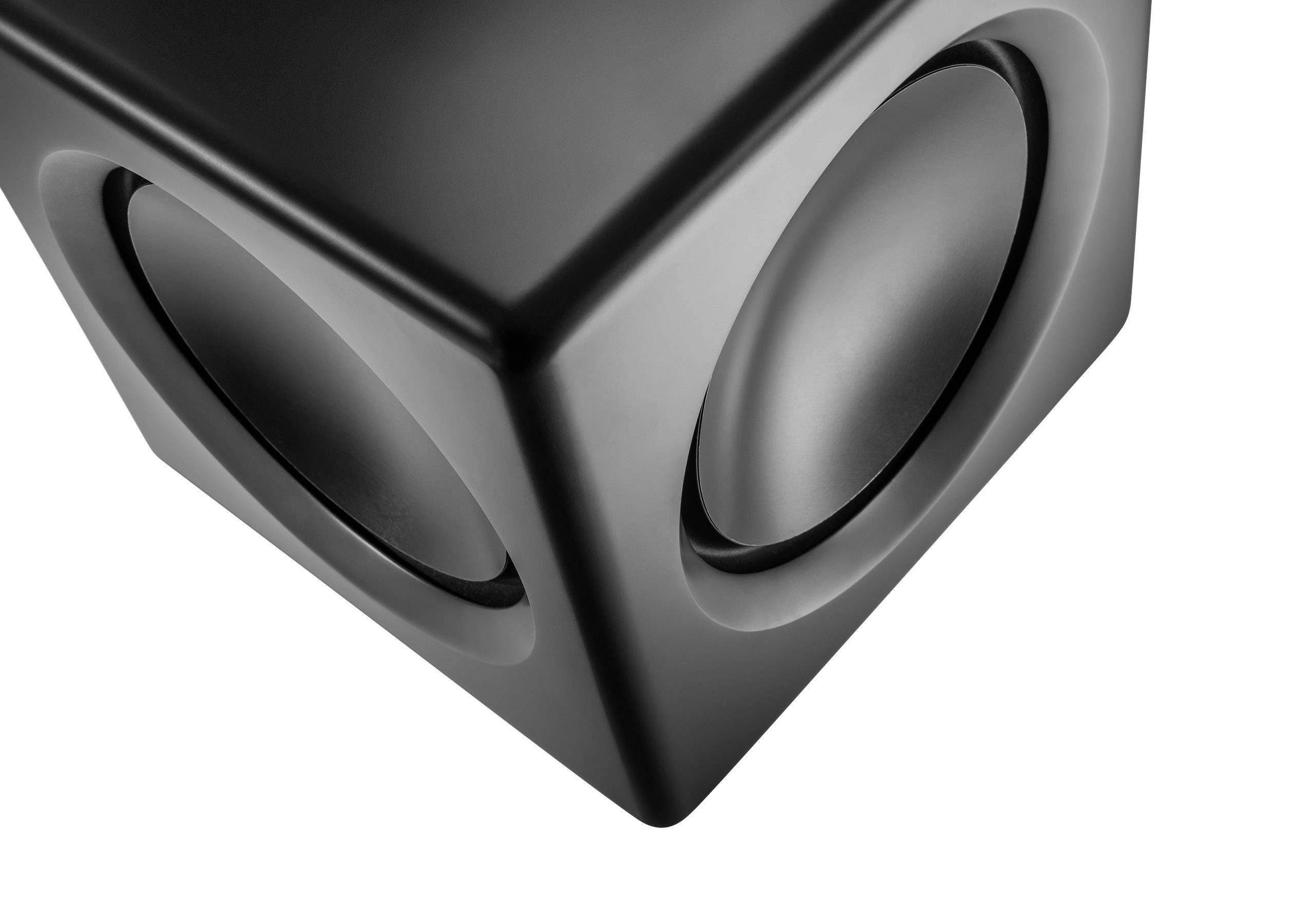 Wavemaster Fusion HiFi Subwoofer Grau 200 W 30 Hz - 180 Hz