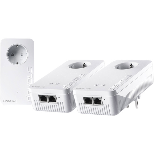 Devolo Magic 2 WiFi 2-1-3 DE/AT Powerline WLAN Network Kit 2.4 GBit/s