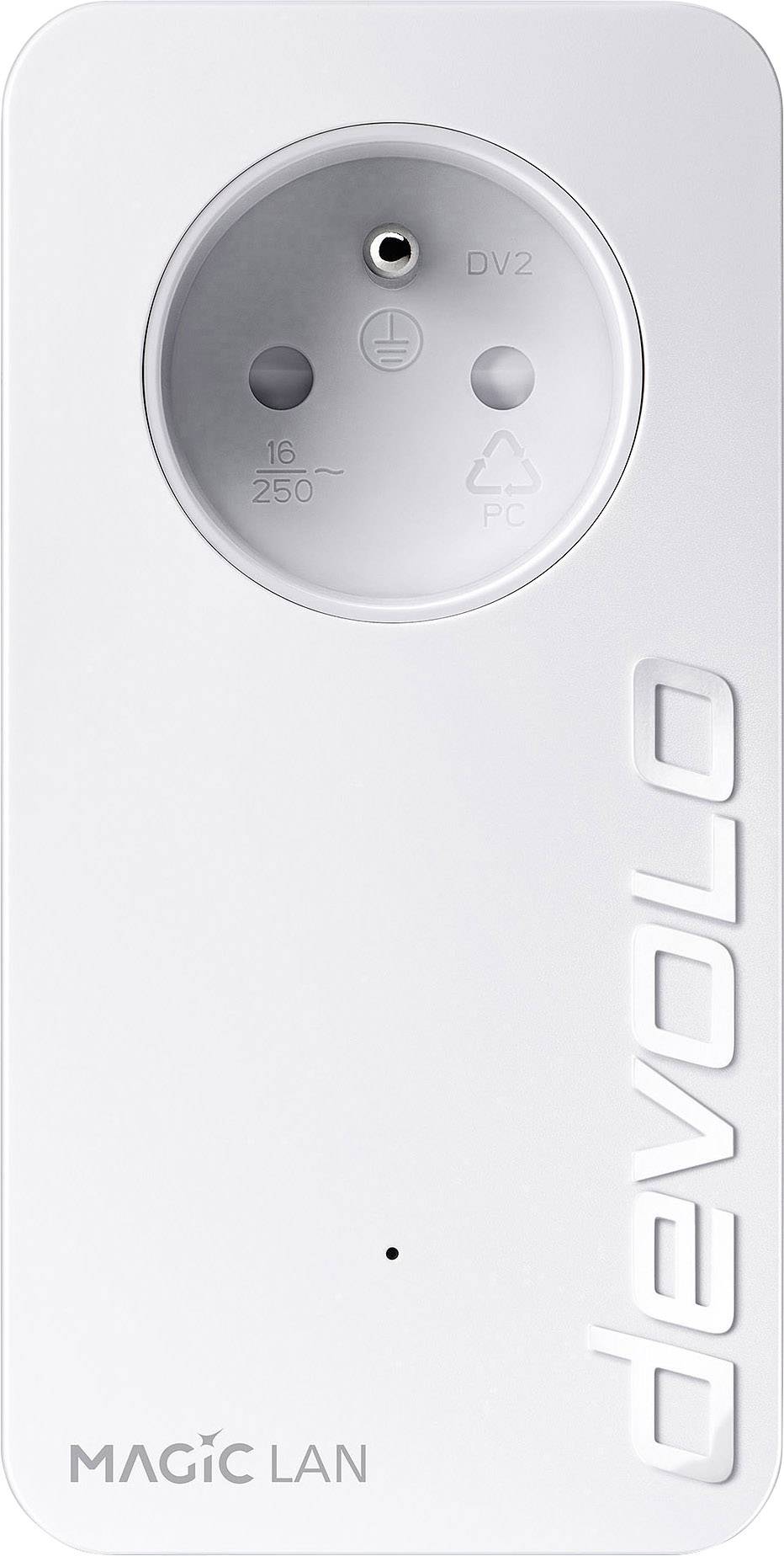 Devolo Magic 2 LAN 1-1-1 BE,PL,CZ,SK Powerline Einzel Adapter 8256 2.4 GBit/s