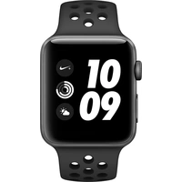 Apple Watch Nike+ Series 3 42mm Aluminiumgehäuse Sportarmband Anthrazit, Schwarz Apple Watch Nike+ Series 3 42mm Aluminiumgehäuse Sportarmband Anthrazit, Schwarz