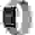 Apple Watch Series 4 44mm WiFi + Cellular Edelstahlgehäuse Silber Milanaisearmband Silber