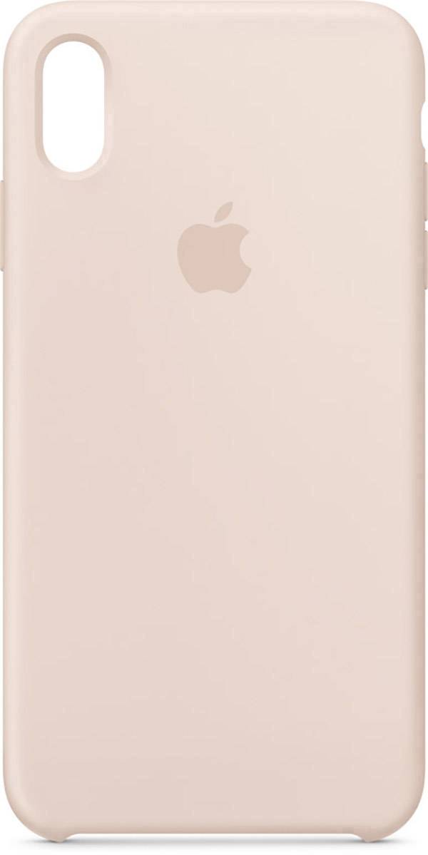 Apple Silikon Case Backcover Apple iPhone XS Max Pink MTFD2ZM/A