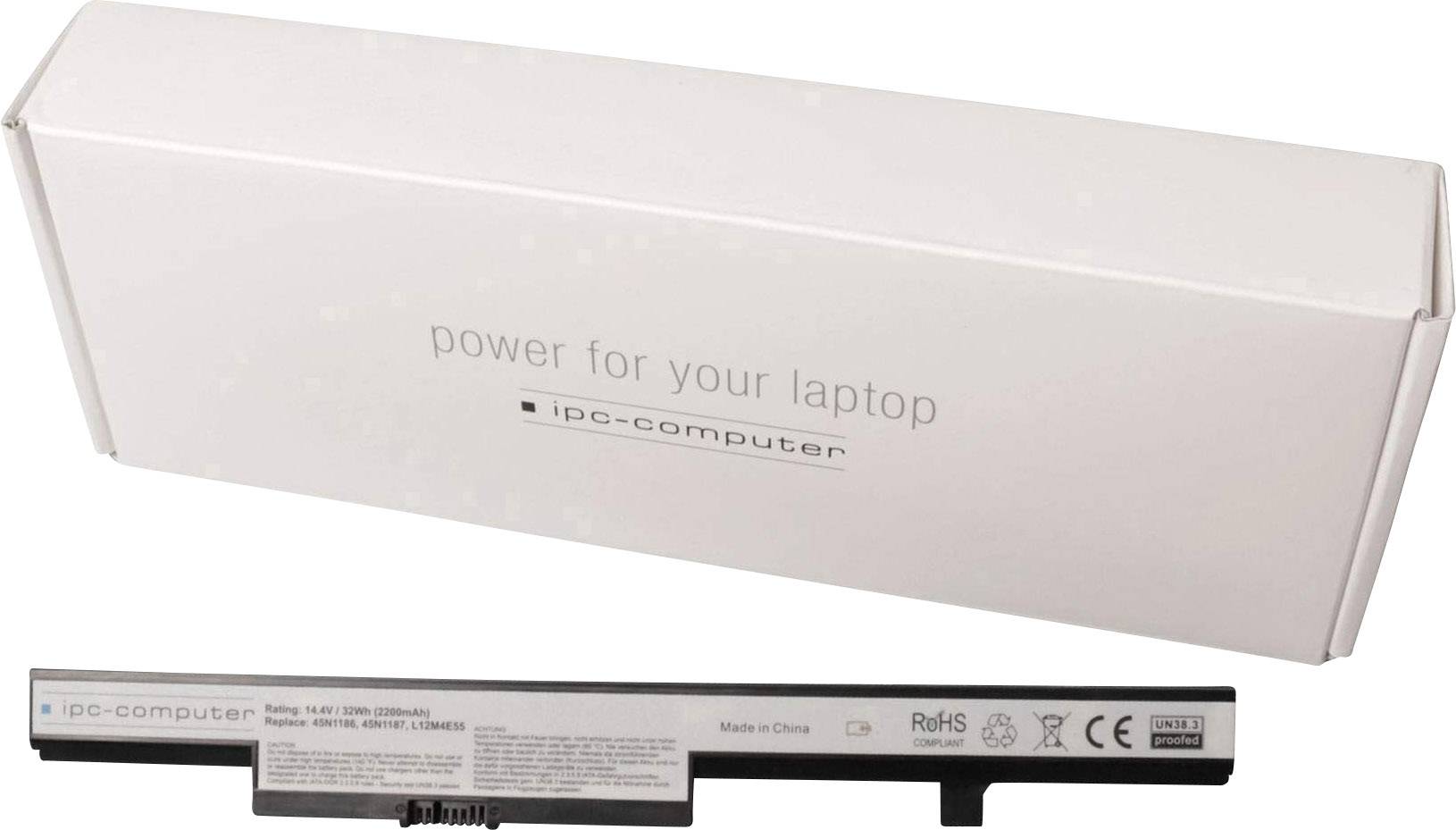Ipc-computer Notebook-Akku L12M4E55 14.4V 2200 mAh Lenovo