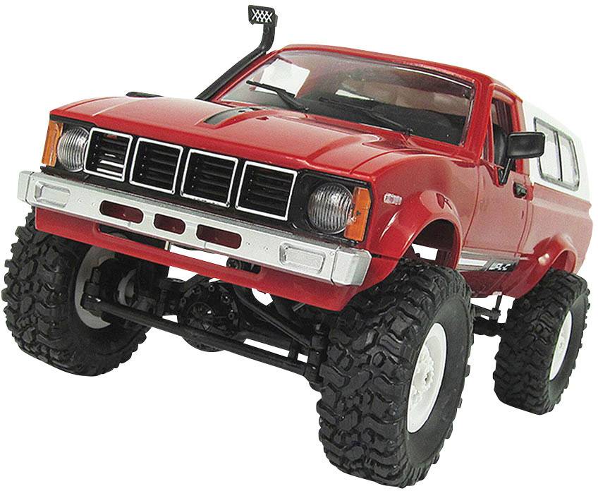Amewi Offroad-Truck Rot Brushed 1:16 RC Modellauto Elektro Geländewagen Allradantrieb (4WD) Bausatz