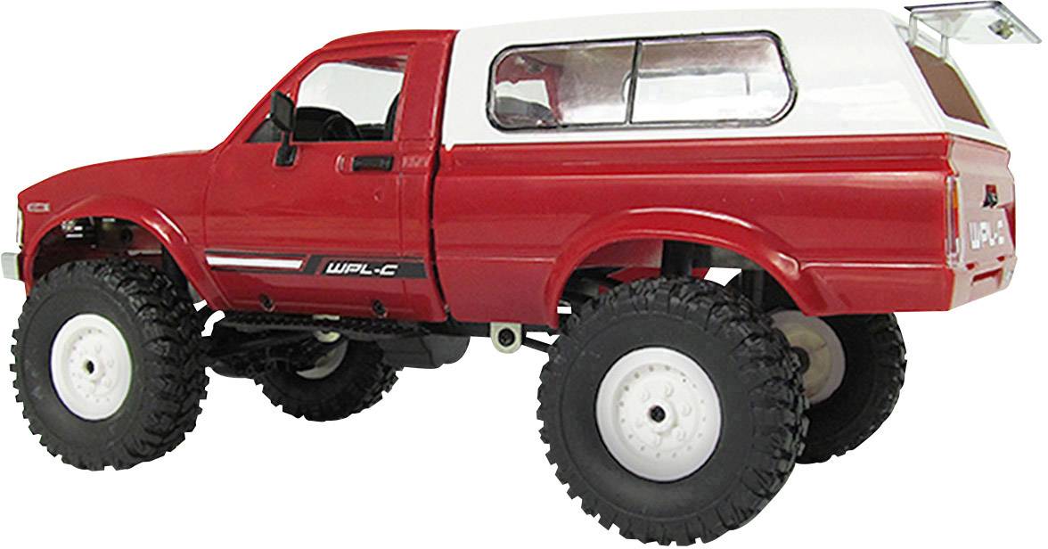 Amewi Offroad-Truck Rot Brushed 1:16 RC Modellauto Elektro Geländewagen Allradantrieb (4WD) Bausatz