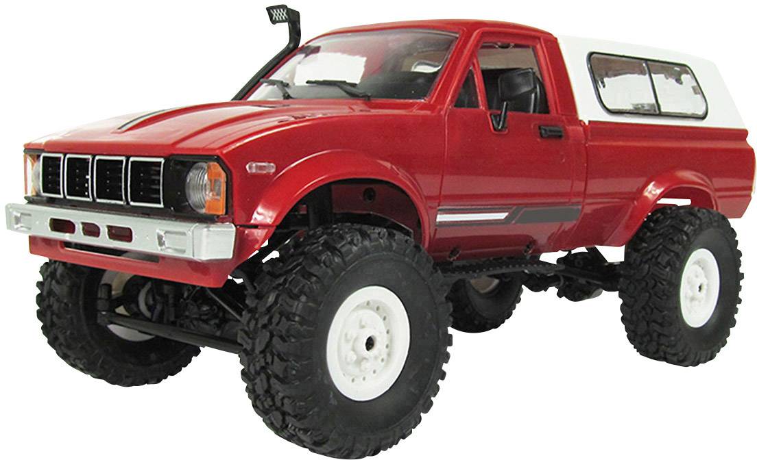 Amewi Offroad-Truck Rot Brushed 1:16 RC Modellauto Elektro Geländewagen Allradantrieb (4WD) RtR