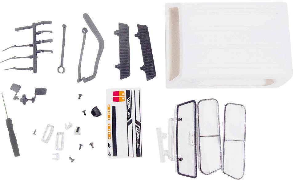 Amewi Offroad-Truck Rot Brushed 1:16 RC Modellauto Elektro Geländewagen Allradantrieb (4WD) RtR