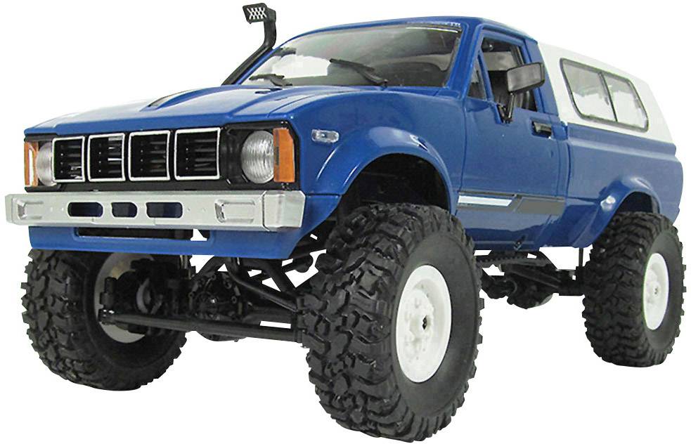 Amewi Offroad-Truck Blau Brushed 1:16 RC Modellauto Elektro Geländewagen Allradantrieb (4WD) RtR Inkl. Akku und Ladegerät
