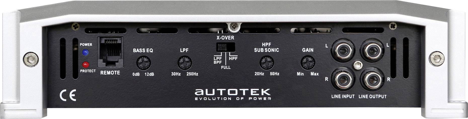 Autotek TA1400 1-Kanal Endstufe