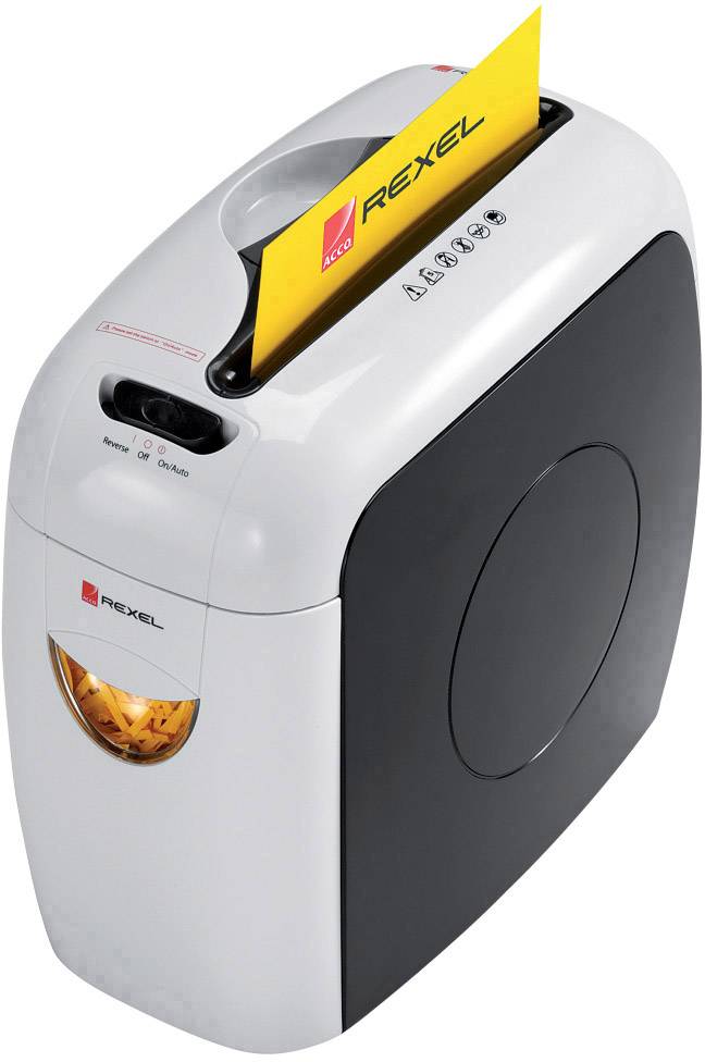 Rexel Style Aktenvernichter 6 Partikelschnitt 4 x 35 mm 7.5 l Vernichtet auch Büroklammern, Heftklammern, Kreditkarte