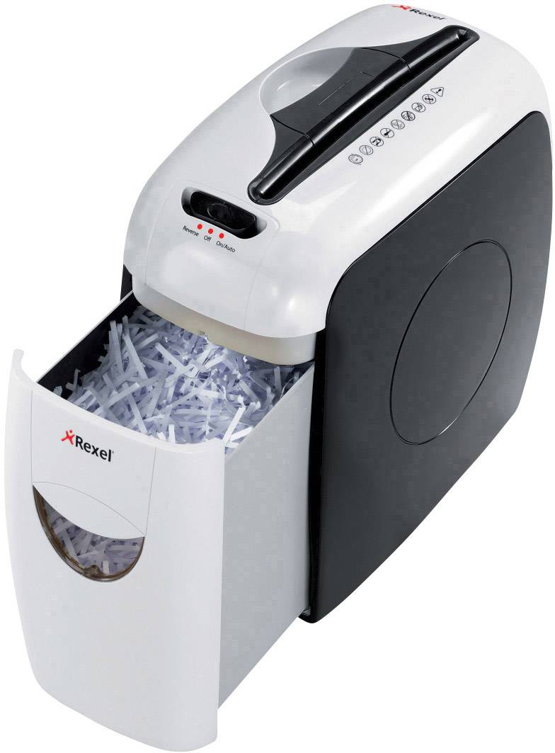 Rexel Style Aktenvernichter 6 Partikelschnitt 4 x 35 mm 7.5 l Vernichtet auch Büroklammern, Heftklammern, Kreditkarte