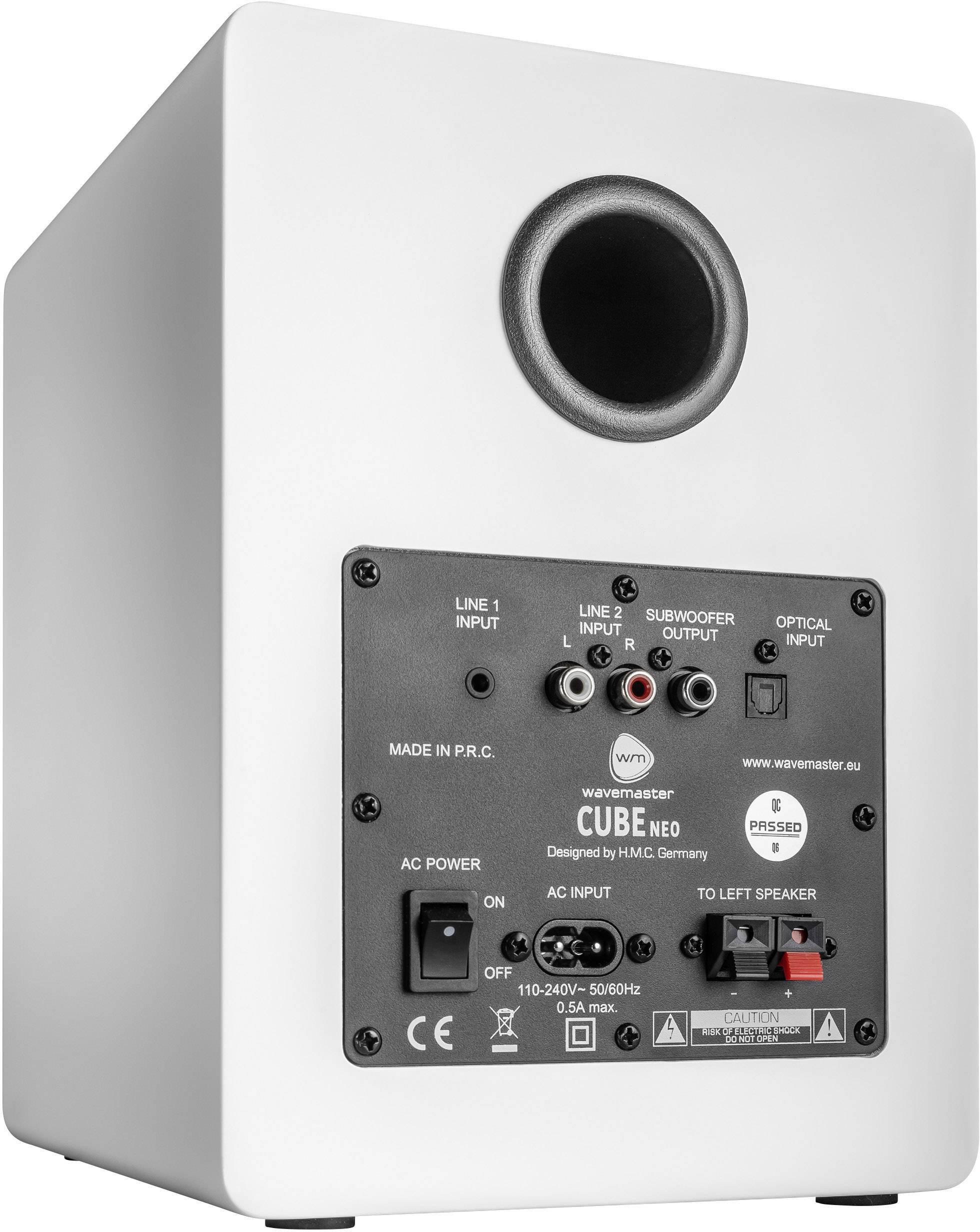 Wavemaster CUBE Neo Aktiver Monitor-Lautsprecher 13 cm 5 Zoll 50 W 1 St.