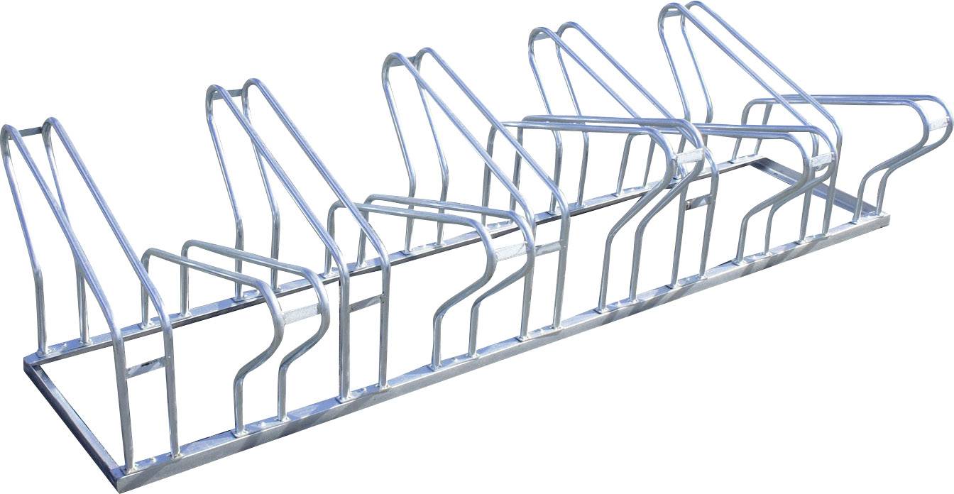 VISO VELO 52 Fahrradständer Anzahl Einstellplätze=10 Stahl Silber