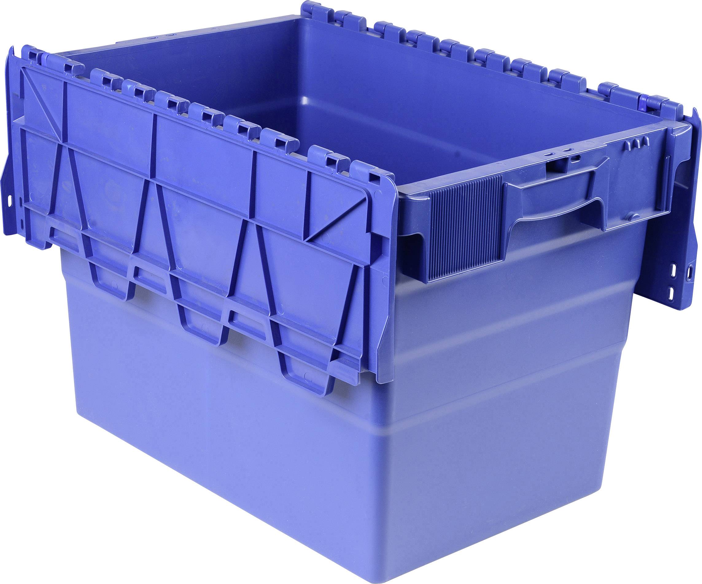 VISO DSW 5541 Klappdeckelbox (B x H x T) 600 x 416 x 400mm Blau 1St.