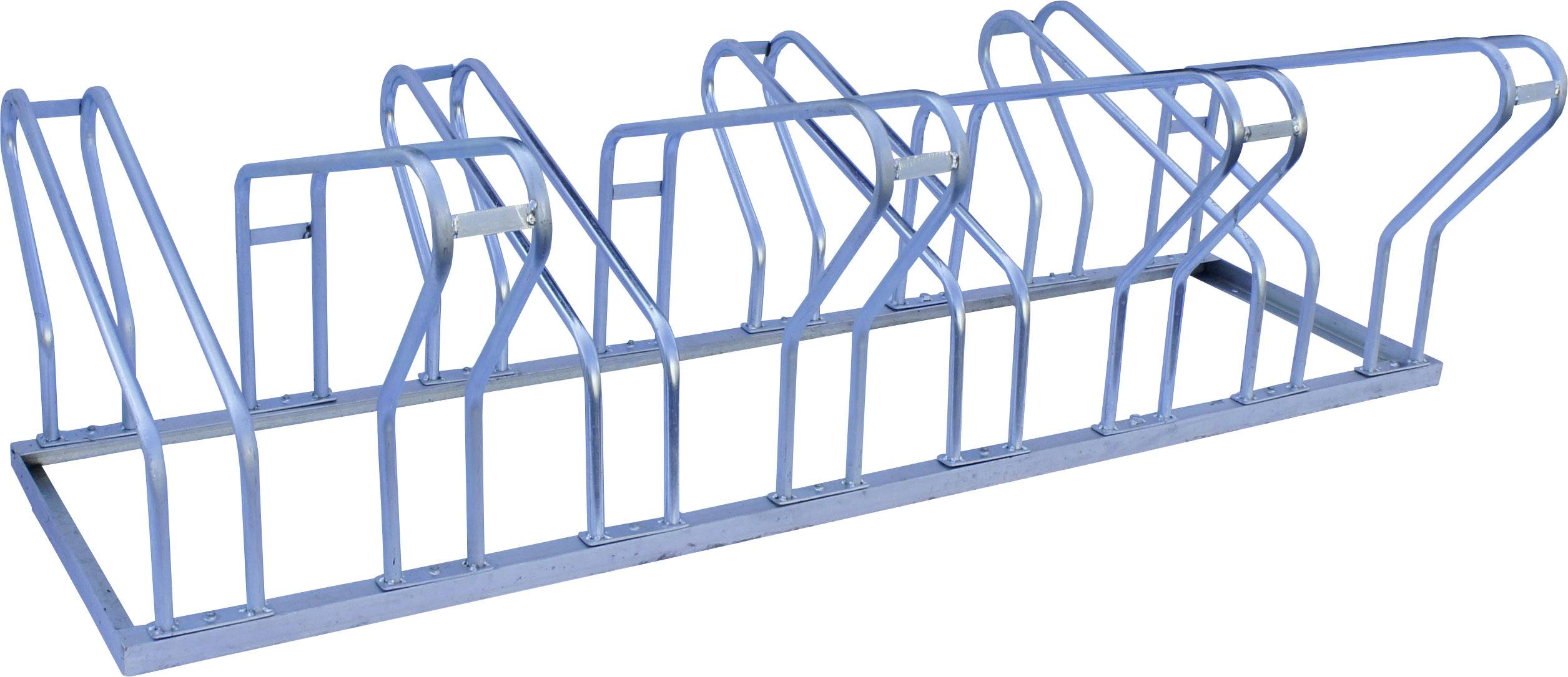 VISO VELO 42 Fahrradständer Anzahl Einstellplätze=8 Stahl Silber