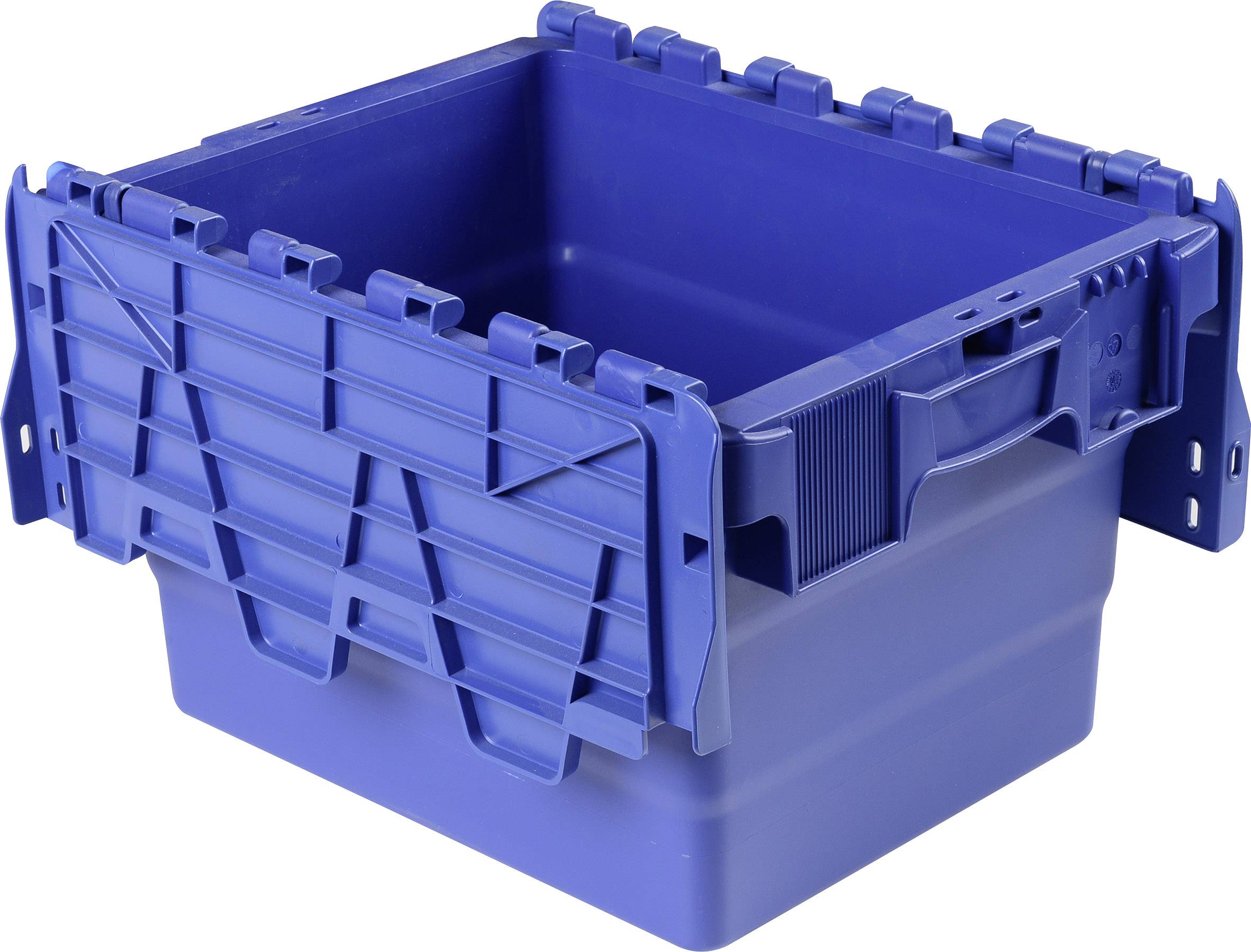 VISO DSW 4325 Klappdeckelbox (B x H x T) 400 x 250 x 300mm Blau 1St.