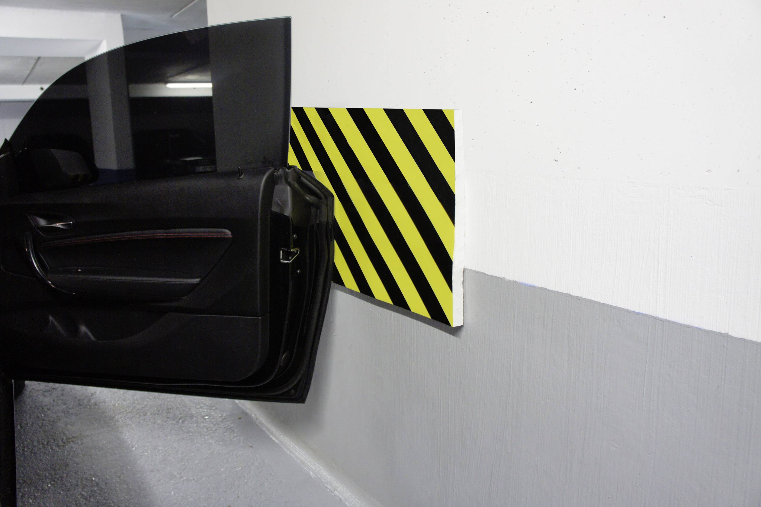 VISO PU 102 NJ Schutzschaum Schwarz, Gelb (L x B x H) 1000 x 300 x 20 mm